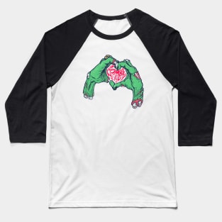 Zombie Heart Baseball T-Shirt